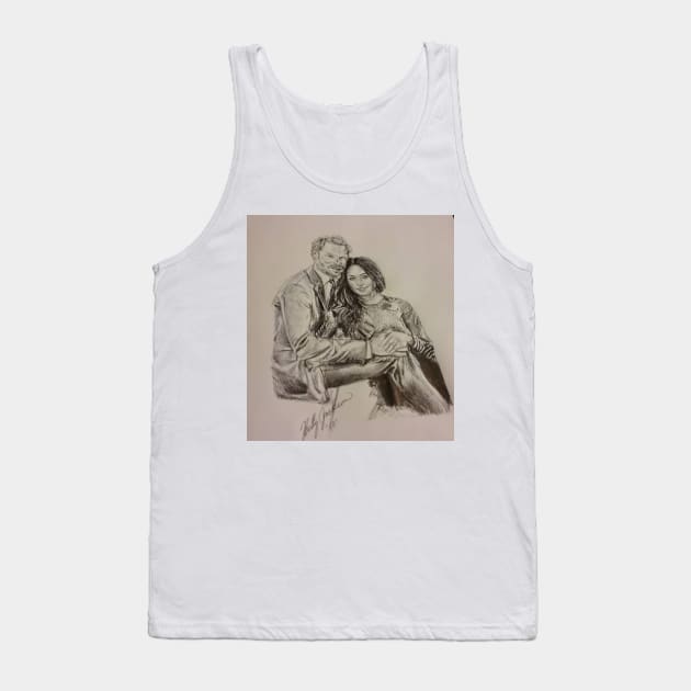 PRINCE HARRY & DUCHESS MEGHAN Tank Top by cindybrady1986